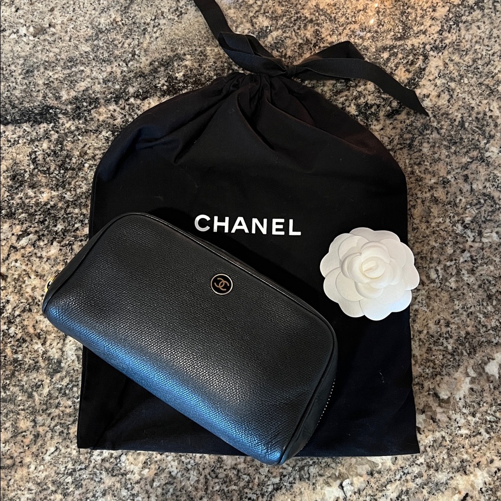 Chanel Black Pouchette